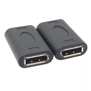 DP TO DP DisplayPort หญิงหญิงอะแดปเตอร์ Coupler Extender เครื่องมือใช้งานร่วมกับ DP ชายสาย