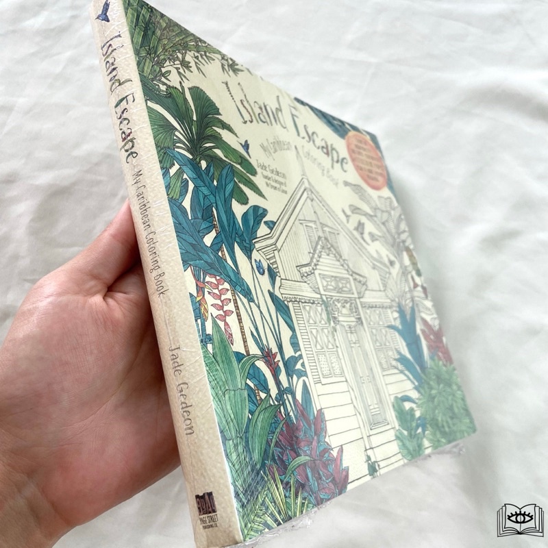 [Querida] สมุดระบายสี Island Escape Adult Coloring Book : My Caribbean ...
