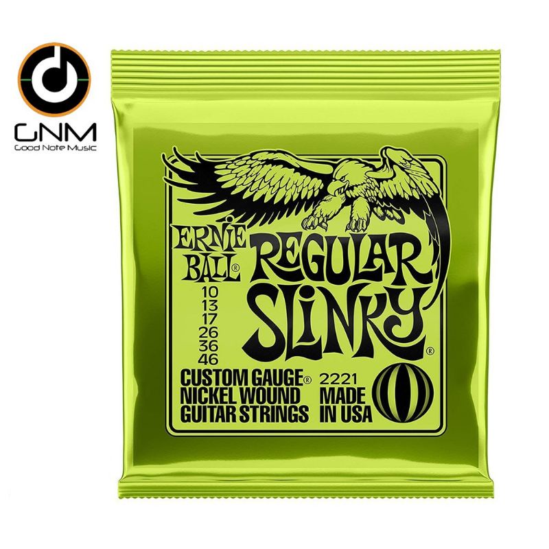 ernie-ball-สายกีตาร์ไฟฟ้า-เบอร์-10-ของแท้-100-รุ่น-regular-slinky-010-046-made-in-usa