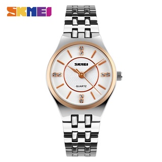 SKMEI NEW Ladies Watch Quartz Wristwatch Luxury Top Brand Stainless Stell Strap Women Watches Waterproof 1133