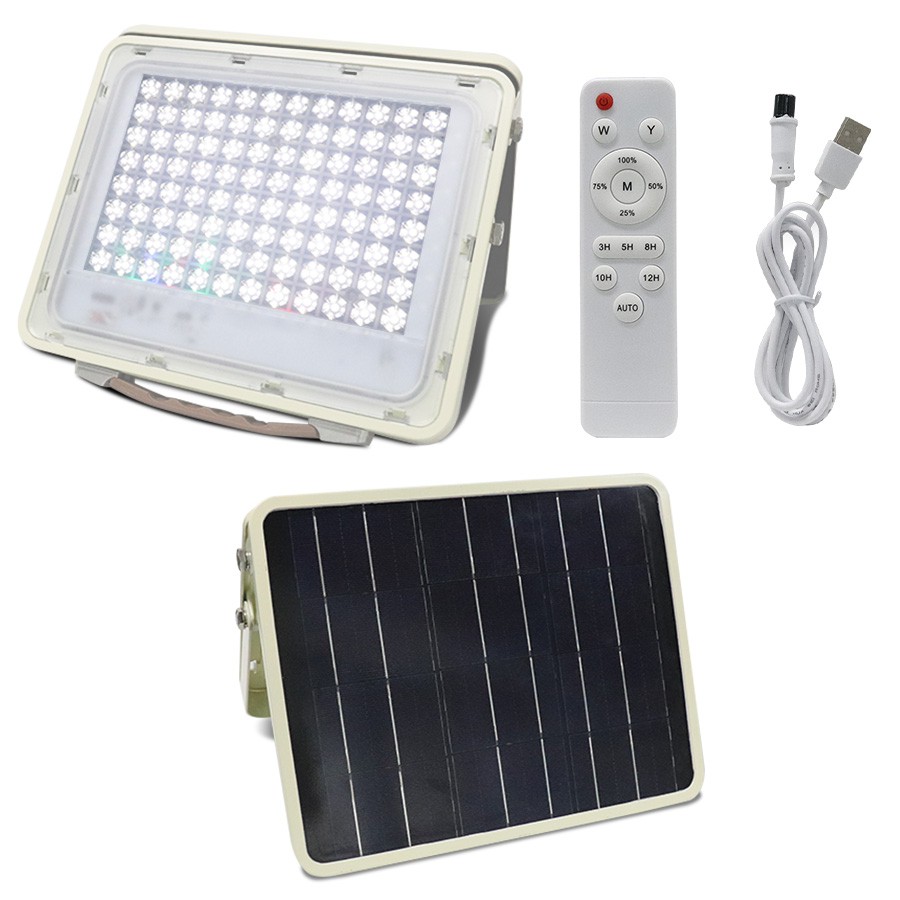 โคมไฟฟลัดไลท์-โคมสปอร์ตไลท์-100w-solar-flood-light-ไฟโซล่าเซลล์-สปอตไลท์-โคมไฟพลังงานแสงอาทิตย์-supshop