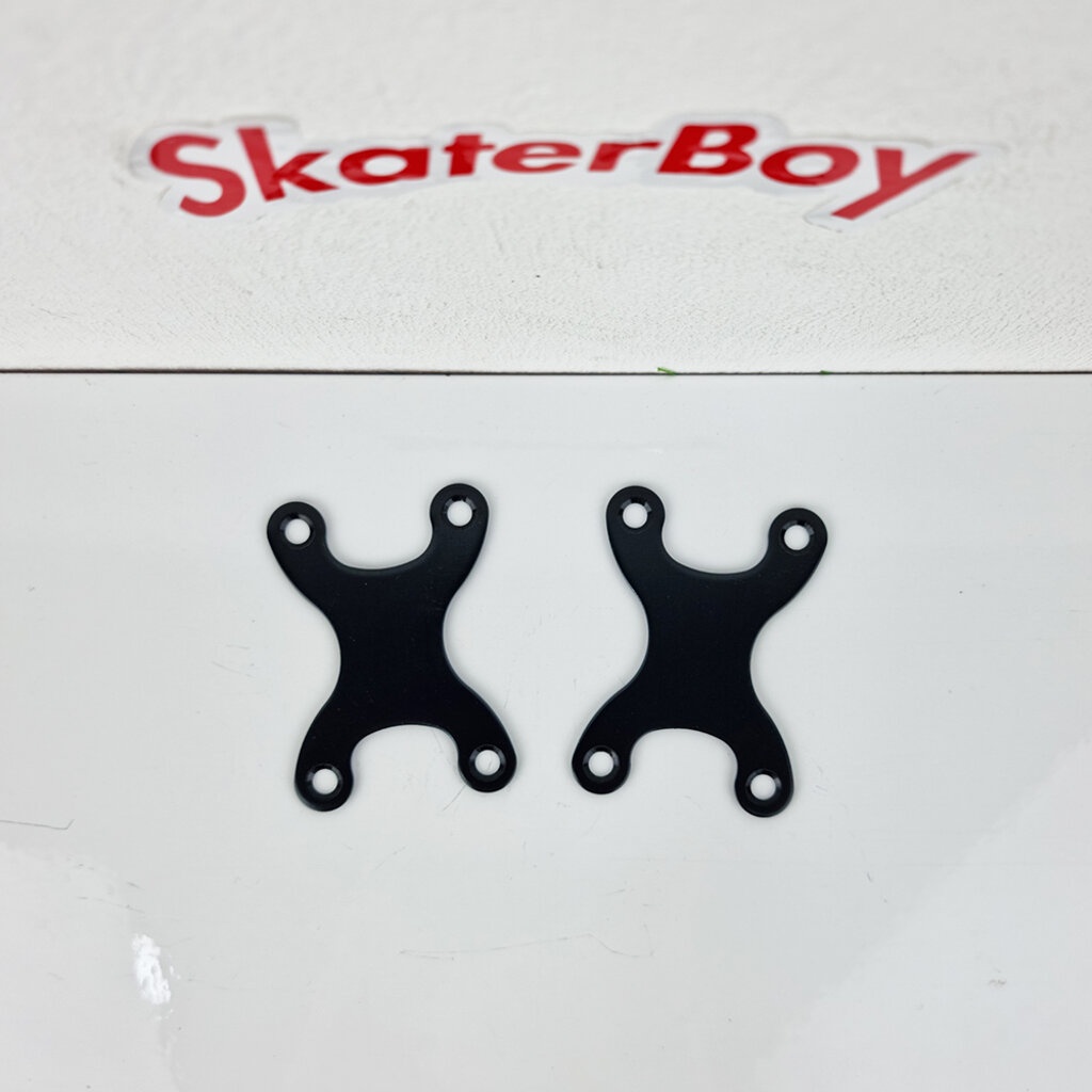ภาพสินค้าแผ่นประเก็น รองน็อตยึดทรัค สเก็ตบอร์ด รูในห่าง 6.5 5.5mm ทรงXหัวมน ช้วยถนอมไม้ จากร้าน skaterboyshop บน Shopee ภาพที่ 3