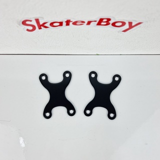 ภาพขนาดย่อของภาพหน้าปกสินค้าแผ่นประเก็น รองน็อตยึดทรัค สเก็ตบอร์ด รูในห่าง 6.5 5.5mm ทรงXหัวมน ช้วยถนอมไม้ จากร้าน skaterboyshop บน Shopee ภาพที่ 3