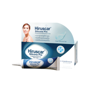 Hiruscar Silicone Pro 10 g. ฮีรูสการ์ ซิลิโคน โปร ครีมดูแลรอยแผลเป็น 10 กรัม (รอยแผลเป็นจางลงใน 4 สัปดาห์)