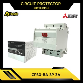 MITSUBISHI CP30-BA 3P 3A CIRCUIT PROTECTOR