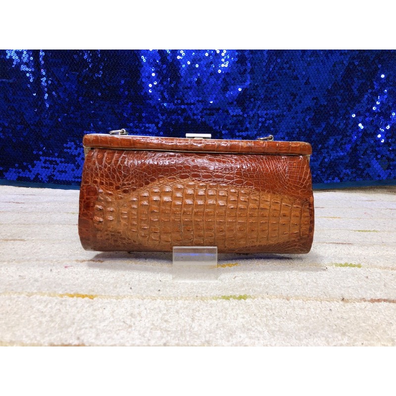 crocodile-leather-crossbody-and-clutch-bag-แท้