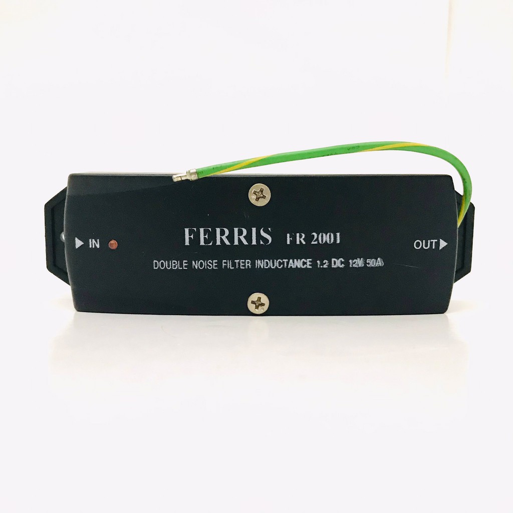 ักันกวน-กันหวีด-เครื่องเสียงติดรถยนต์-ยี่ห้อ-ferris-รุ่น-fr-2001-สำหรับเครื่องเสียงที่มีเสียงกวนจากกระแสไฟ-noise-filter