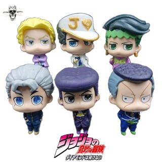 โมเดล Jojos Bizarre Adventure Part 4 ขนาด 7 Cm จำนวน 6 แบบ งานสวยมากๆ โจโจ้ แฟนพันธุ์แท้ห้ามพลาด ราคาถูก มีแบบยกชุดด้วย