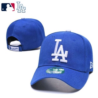 ใหม่ หมวกเบสบอลแฟชั่น สไตล์ LA ปีกโค้ง สําหรับเล่นกีฬากลางแจ้ง LTK1