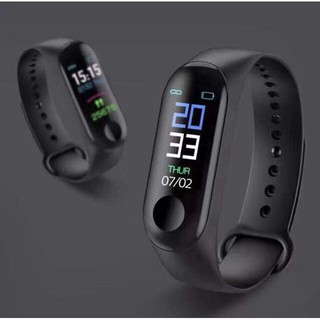 นาฬิกาออกกำลังกาย M3 Smart Watch สายรัดข้อมืออัจฉริยะ