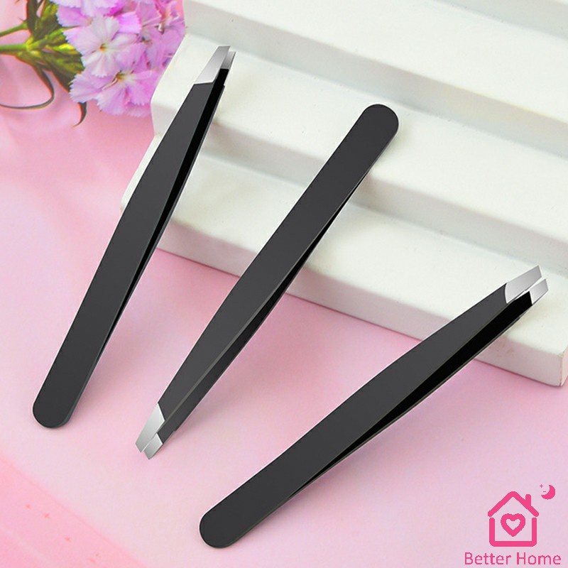 แหนบถอนขนคิ้ว-หนวด-เครา-เครื่องมือแต่งหน้า-eyebrow-tweezers