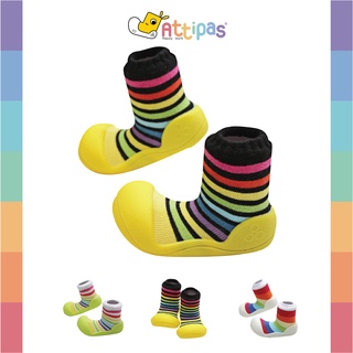 รองเท้าหัดเดิน Attipas รุ่น Rainbow [สี: Yellow,White,Yellow][รุ่น Standard]