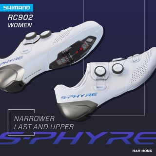 NEW 2022  SHIMANO RC902 WOMEN รองเท้าเสือหมอบพื้นคาร์บอนตัวท็อปสำหรับผู้หญิง