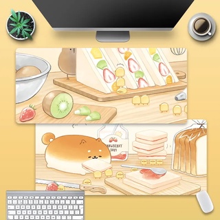 แผ่นรองเมาส์ 🔥 แผ่นรองเมาส์ Bread Dog (Mouse Pads) แผ่นรองเมาส์ลายการ์ตูน หลายลาย หลายขนาด หนา 3mm