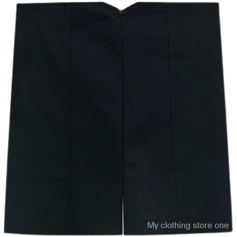 กางเกงขาสั้นหญิงฤดูร้อนสาวฮอตเอวสูงบางสวมใส่ด้านนอกกางเกงร้อนบางสบายๆเลกกิ้งแน่นกางเกงสีดำsh5641