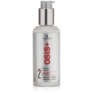 Schwarzkopf osis upload 2 200ml ครีมเพิ่มโวลุ่มให้แก่เส้นผม ใช้ในขั้นตอนการจัดแต่งทรงผม ใส่ก่อนการเป่าไดร์ ช่วยเพิ่มโวลุ