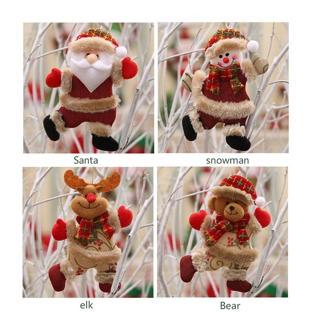 epoch-จี้แขวนตกแต่งคริสต์มาส-รูปกวาง-ซานตาคลอส-สโนว์แมนน่ารัก