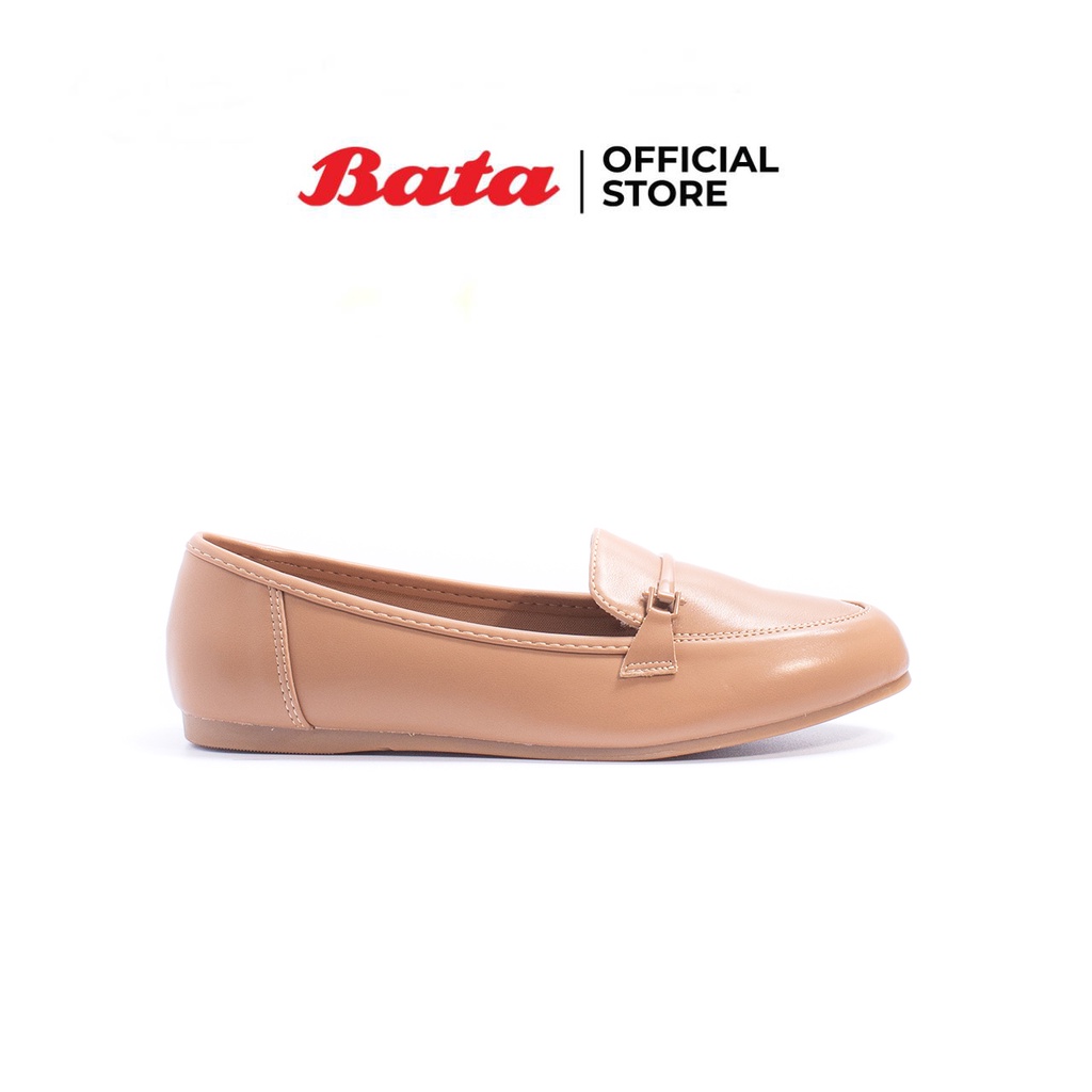ภาพหน้าปกสินค้าBata บาจา รองเท้าบัลเล่ต์แฟลต รองเท้าคัดชู รองเท้าหุ้มส้น รองเท้าส้นแบน สำหรับผู้หญิง รุ่น Soria สีชมพู 5515910 จากร้าน bata_officialstore บน Shopee