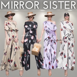 Code : 10326.8 ชุดเซทเก๋ๆ ชุดออกงาน ชุดเซทใส่ได้หลายโอกาส งานป้าย mirrorsister