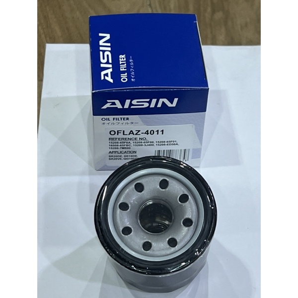 กรองน้ำมันเครื่อง-aisin-4011-nissan-march-almera-sylphy-juke-neo-tida-xtrail-teana