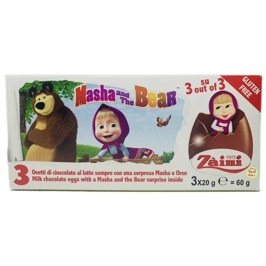 Ovetti Zaini Di Masha พร้อมส่ง Zaini Chocolate Eggs Surprise ไข่