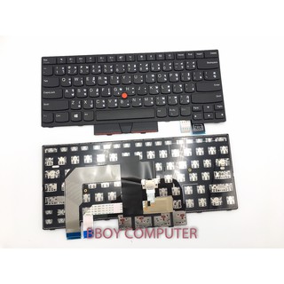 LENOVO Keyboard คีย์บอร์ด LENOVO Thinkpad T470 T480 TH-EN