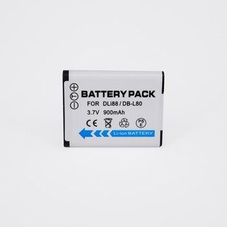 Sanyo Digital Camera Battery รุ่น DB-L80 DL-I88  (White) (0148)