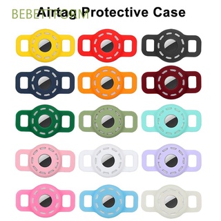 GREATESTIN 1Pc Useful Airtag Protective Case Silicone Tracker Protector Cover Holder New Hollow For Apple Badges Dog Cat Collar GPS Finder Pets Anti-lost Locator Sleeve/Multicolor