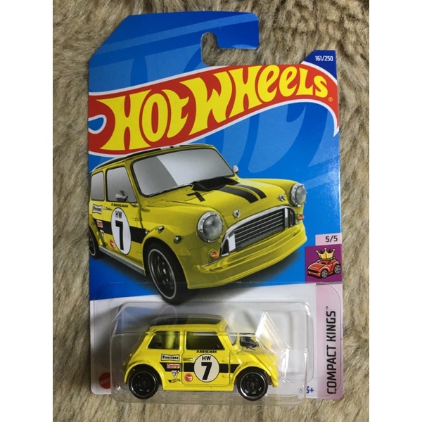Hot Wheels 1/64 Morris Mini Amovible - Toit Ouvrant Lock/Unlock - Vert - Occasion