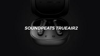 SoundPEATS TrueAir2 หูฟังบลูทูธ V5 2 ไร้สาย พร้อม Qualcomm QCC3040 ไมโครโฟนคู่ และ CVC ลดเสียงรบกวน เวอร์ชั่นใหม่และเกมโหมด  img 0