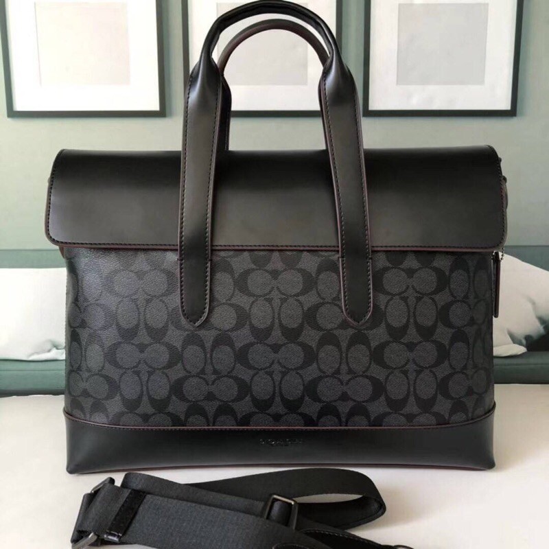 Brand Coach HAMILTON PORTFOLIO BRIEF IN SIGNATURE CANVAS (COACH