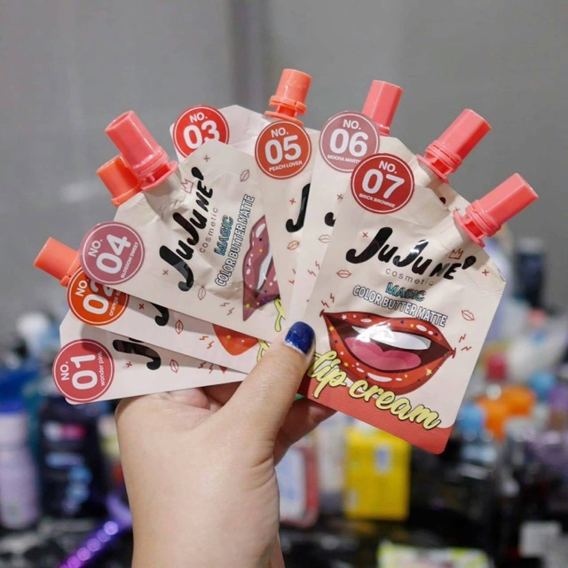 ลิปซอง Juju Ne’ Magic Color Butter Matte Lip Cream Shopee Thailand