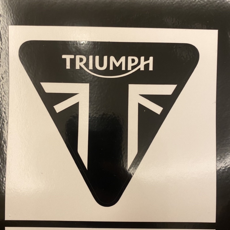 สติ๊กเกอร์แต่งรถ-triumph-ไซค์-13-cm