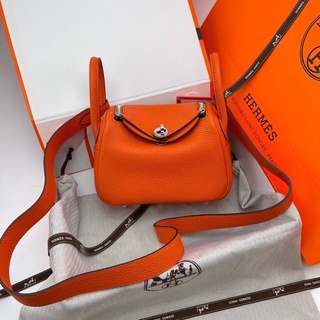 Hermès Lindy Original Grade Size17cm หนังแท้คุณภาพดี สวยมากจิ๋วแต่จุได้เยอะค่ะ ถ่ายจากสินค้าจริงค่ะ