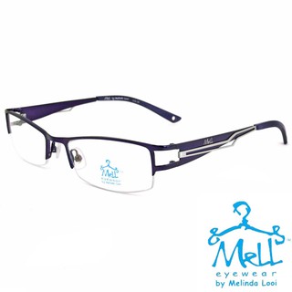 Mell eyewear by Melinda Looi แว่นตา รุ่น ME 074 กรอบแว่นตา ( สำหรับตัดเลนส์ ) ทรงสปอร์ต วัสดุ สแตนเลสสตีล ขาข้อต่อ