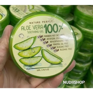 เจลว่านหางจระเข้ 100% Nature Perfect Aloe vera 100% 50ml.