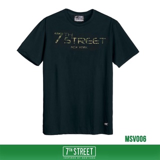 เสื้อ ผู้ชาย สไตล์ เกาหลี เสื้อผู้ชายเท่ๆ 7th Street เสื้อผ้า แนวสตรีท รุ่น 7th ลายทหาร (กรมเข้ม) MSV006 ของแท้ เ