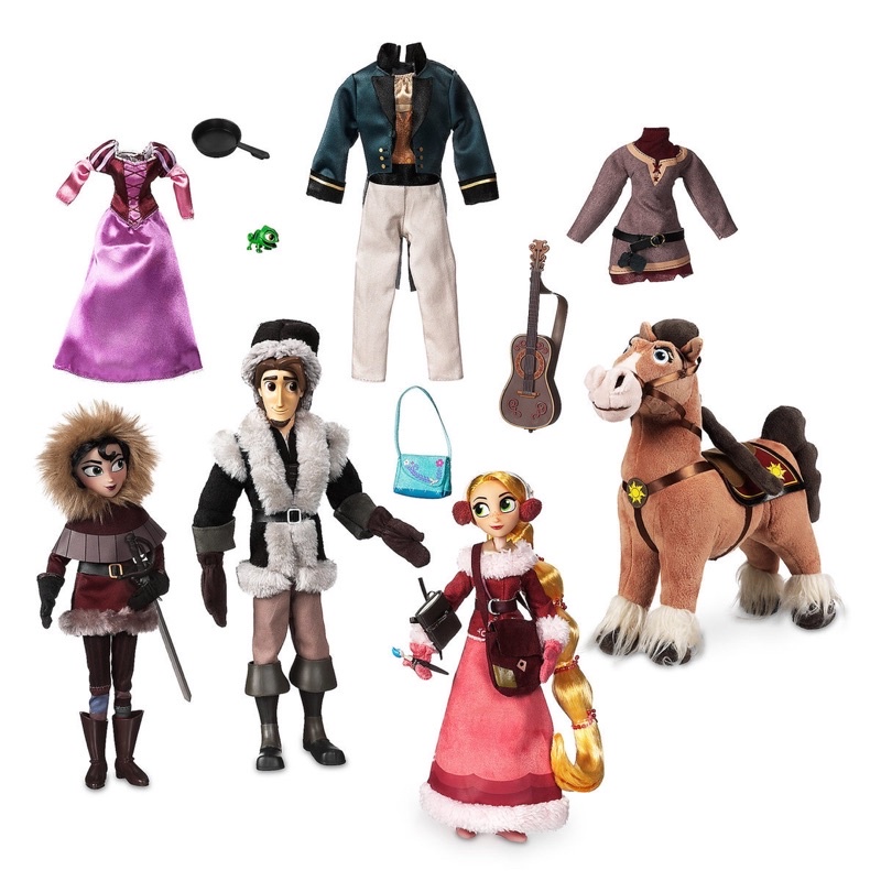 tangled-rapunzel-the-series-deluxe-doll-set-ของแท้-นำเข้าจากอเมริกา