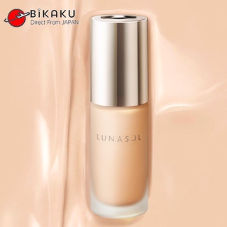 🇯🇵【Direct from Japan】LUNASOL Foundation Light Spread Creamy Liquid 30mL SPF28 PA++ 6 colors Foundation Full Coverage Glowing Smooth Skin Sun Protection Coverage Concealer For Face Makeup Foundation Liquid Base Makeup  BIKAKU Japan
