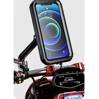 กันน้ำ ที่จับโทรศัพท์มอเตอร์ไซค์ จักรยาน Motorcycle Phone Holder ที่วางโทรศัพท์มือถือ ที่จับโทรศัพท์มอเตอร์ไซค์ จักรยาน