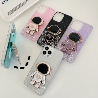 เคสโทรศัพท์มือถือแบบนิ่ม ลายนักบินอวกาศ แวววาว แฟชั่น สําหรับ OPPO A77 5G A76 A31 A5 A9 2020 A37 A39 A57 A59 A79 A79K A83 F1s A1 F3