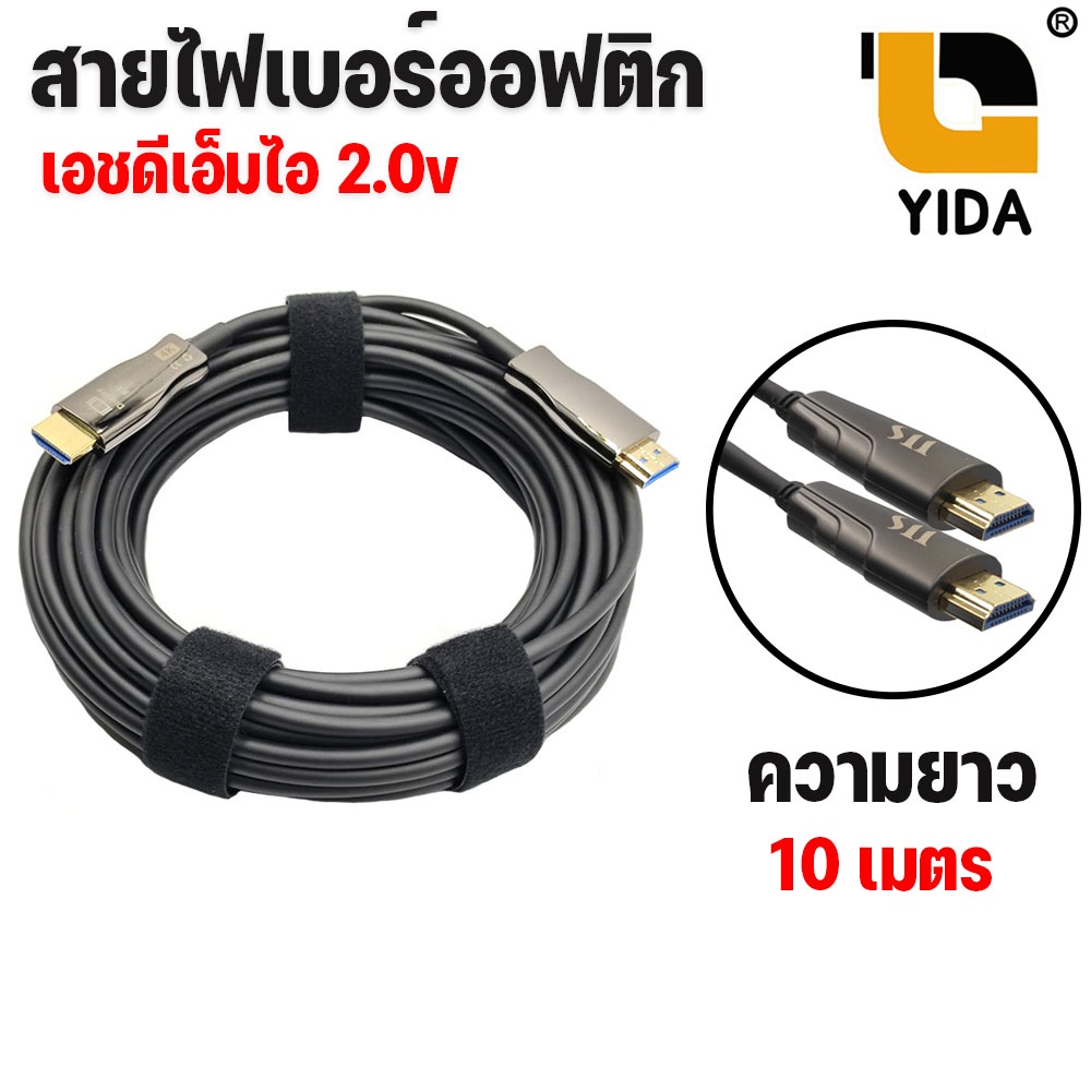 hdmi-fiber-optic-สายไฟเบอร์-หัว-hdmi-2-0-ไฟเบอร์ออปติกสาย-hdmi-2-0-4k-60hz-18gbps-สาย-fiber-optic-hdmi-2-0-hdr-aoc-cable