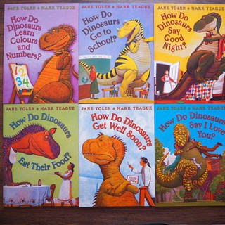 (New) How Do Dinosaurs set 6 Books