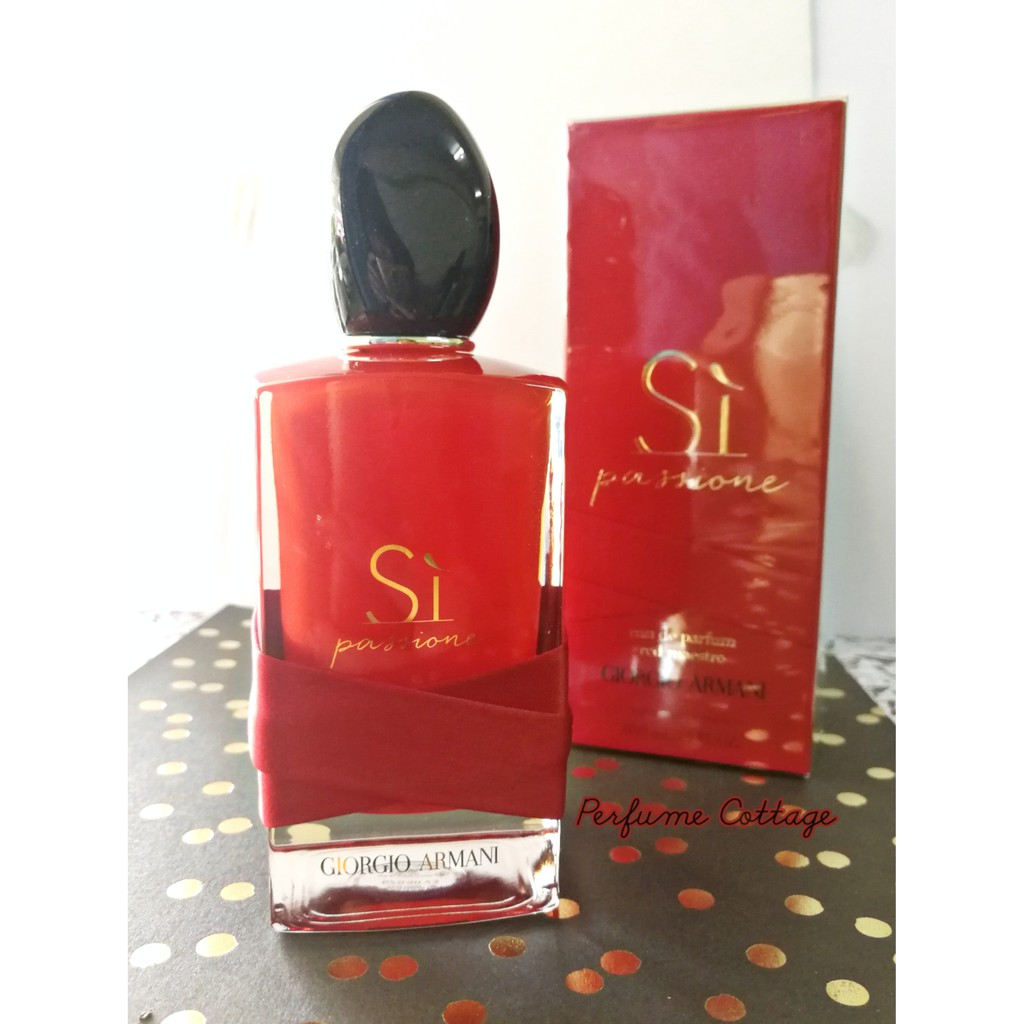 ภาพหน้าปกสินค้าใหม่ล่าสุด ร้อนแรงลิมิเต็ด  Armani Si Passione Red Maestro แบ่งขายก่อนใคร จากร้าน perfumecottage บน Shopee