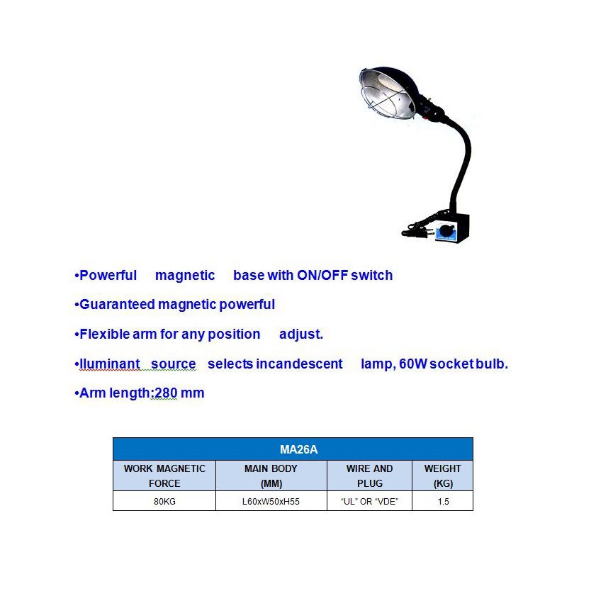 magnetic-lamp-โคมไฟฐานแม่เหล็ก