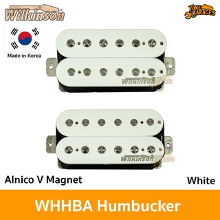 ภาพหน้าปกสินค้าWilkinson WHHBA Alnico V Humbucker ปิ๊กอัพกีต้าร์ High Output สีขาว White Made in Korea ที่เกี่ยวข้อง