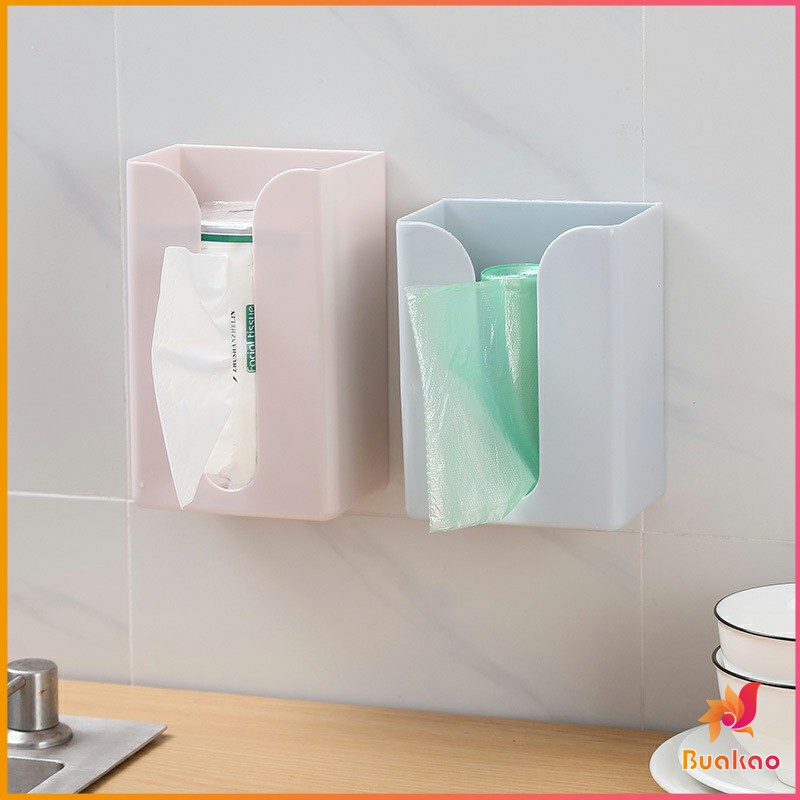 กล่องทิชชู่ติดผนัง-มีแผ่นกาวติดยึดผนัง-ไม่ต้องเจาะผนังwall-mounted-tissue-box