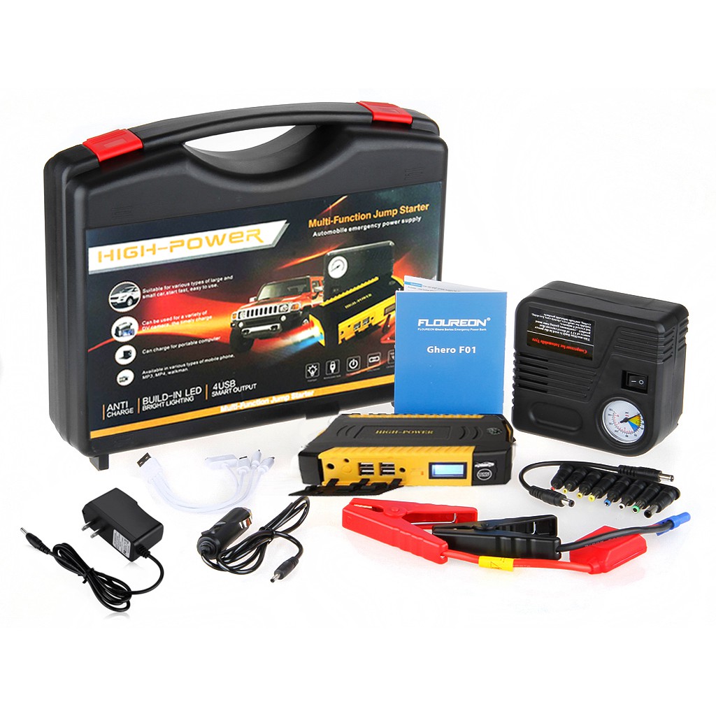 (ใส่โค้ด INC12EL ลดเพิ่ม 70.) High Power MultiFunction Jump Starter