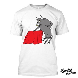 เสื้อยืดผ้าฝ้ายพิมพ์ลายขายดี ใหม่ เสื้อยืดลําลอง แขนสั้น พิมพ์ลาย Bullfighting I Love Spain Mexico Bull แฟชั่นฤดูร้อน สํ