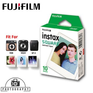 สินค้า FILM FUJI INSTAX SQUARE ฟิล์มโพราลอยด์ ฟิล์มสแควร์ ของแท้จากศูนย์
